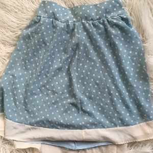 Polka dot skirt